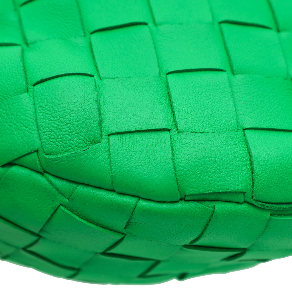 Bottega Veneta Parakeet Intrecciato Nappa Mini Jodie Bag