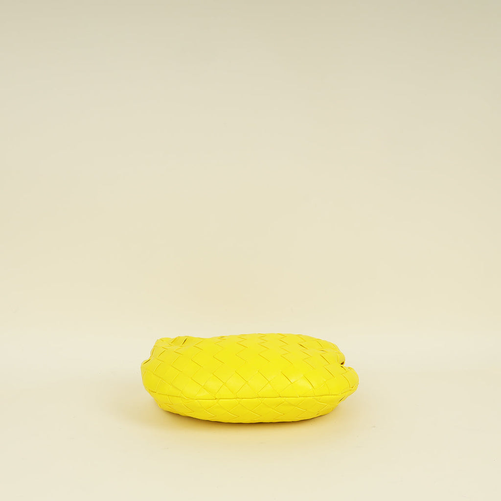 Bottega Veneta Yellow Intrecciato Nappa Mini Jodie Bag
