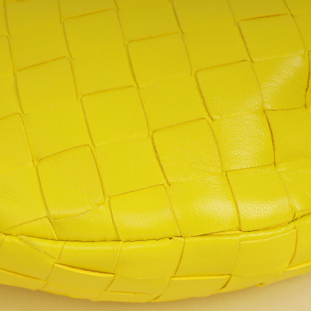 Bottega Veneta Yellow Intrecciato Nappa Mini Jodie Bag