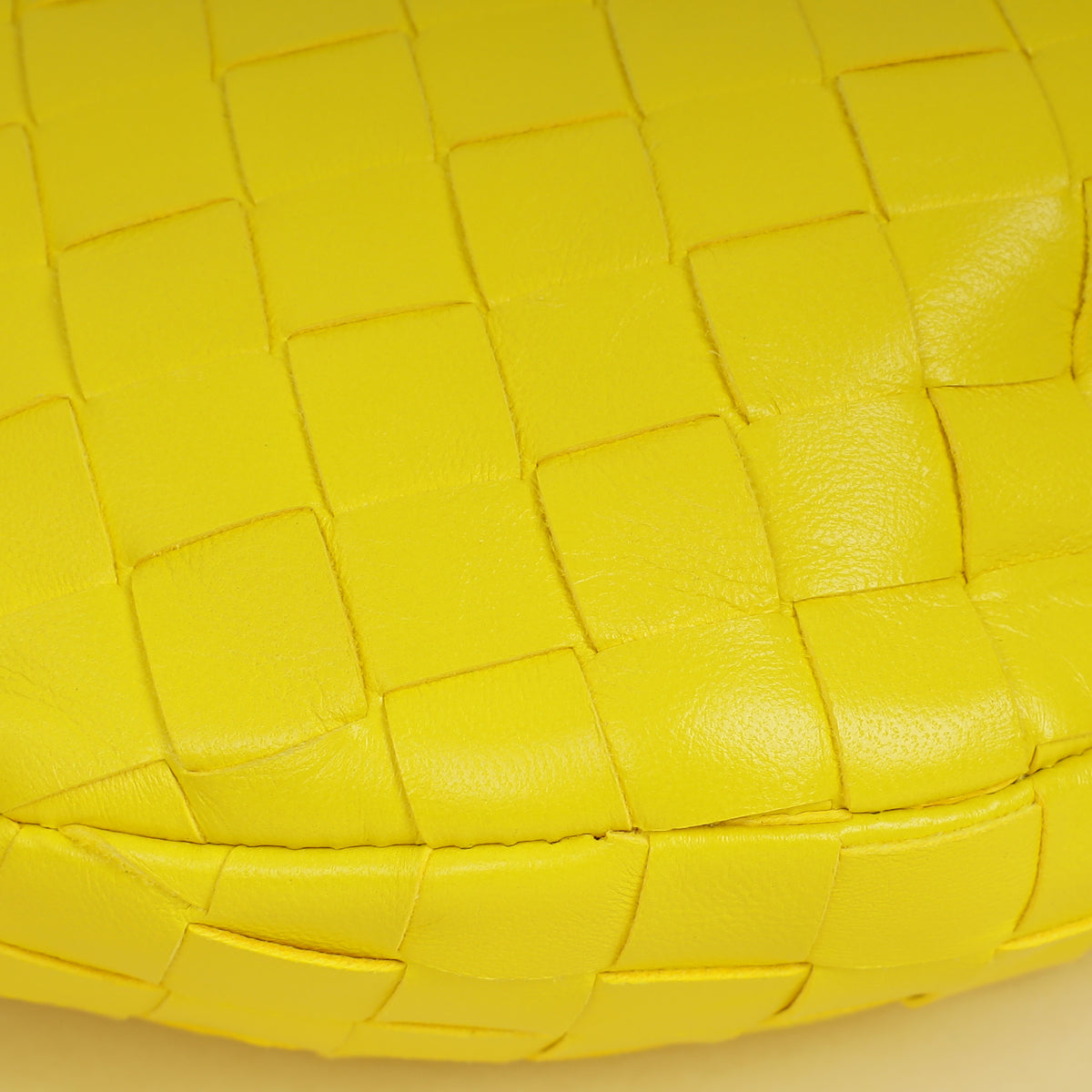 Bottega Veneta Yellow Intrecciato Nappa Mini Jodie Bag