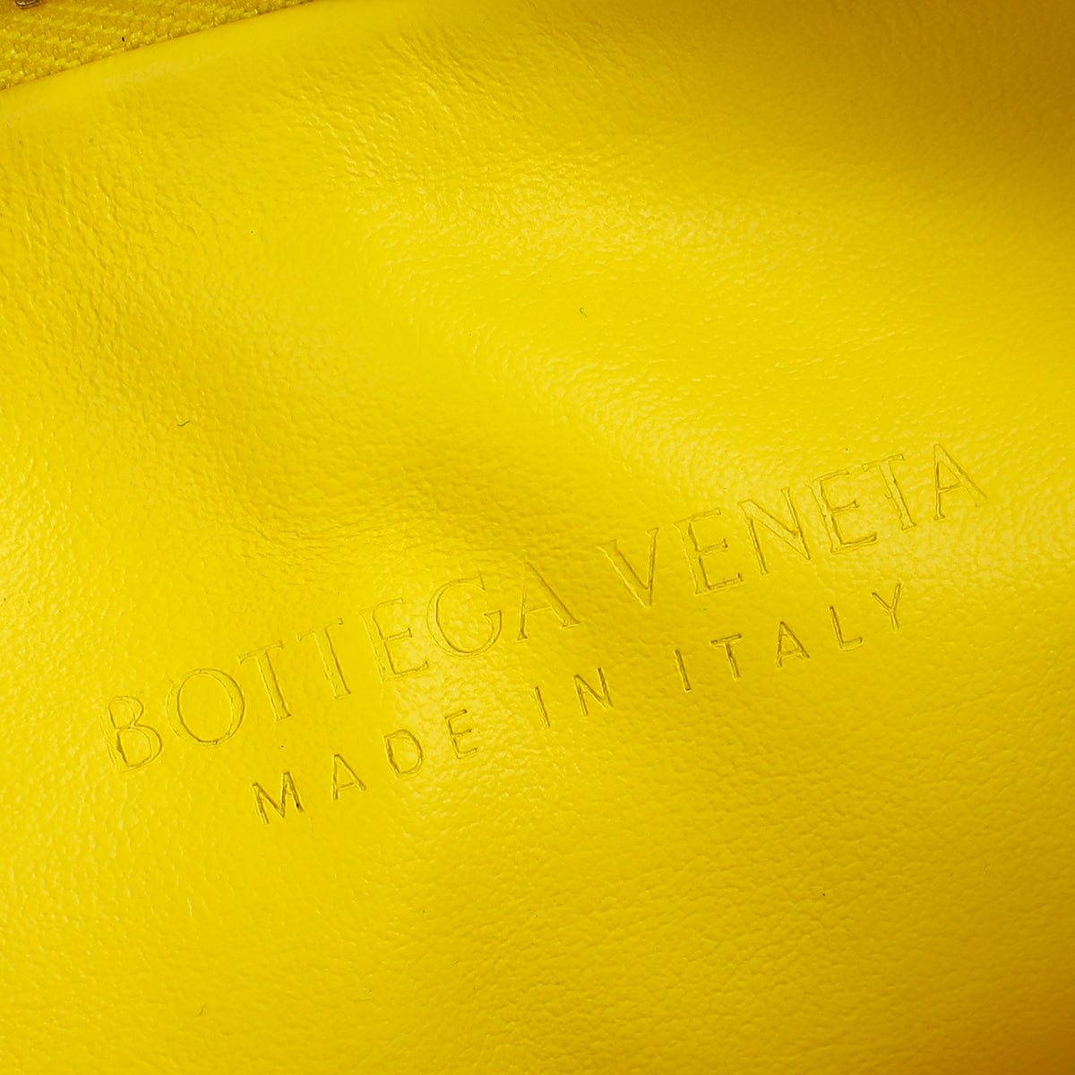 Bottega Veneta Yellow Intrecciato Nappa Mini Jodie Bag