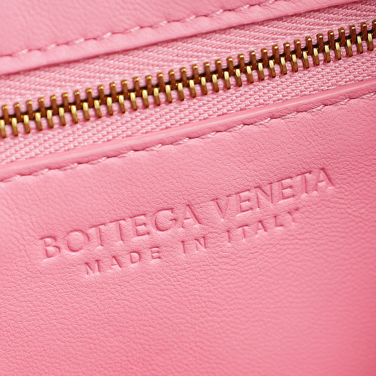 Bottega Veneta Pink Intrecciato Small Getaway Top-Handle Bag