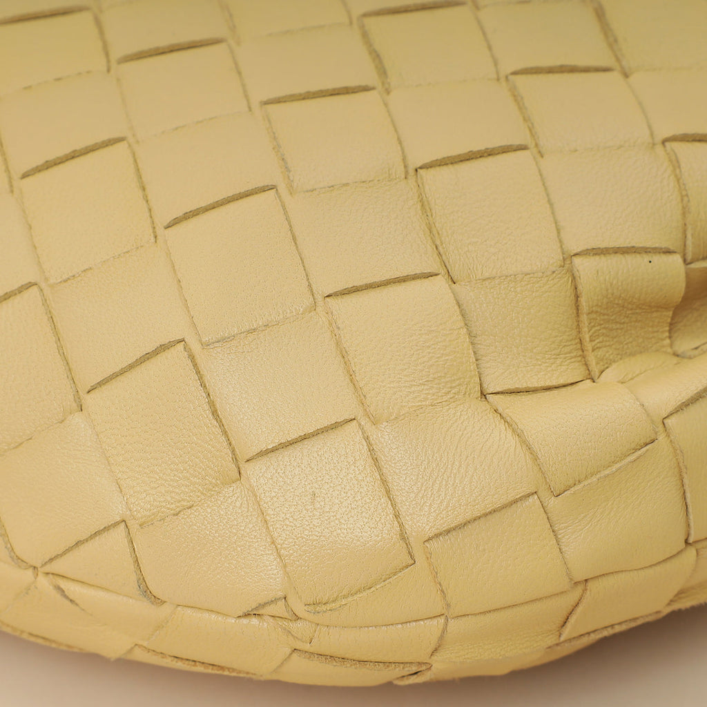 Bottega Veneta Beige Intrecciato Nappa Jodie Mini Bag