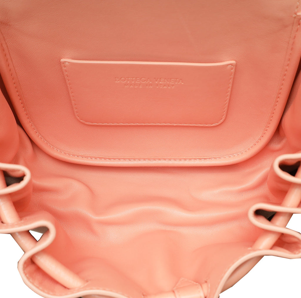 Bottega Veneta Peach Beak Triangle Small Shoulder Bag