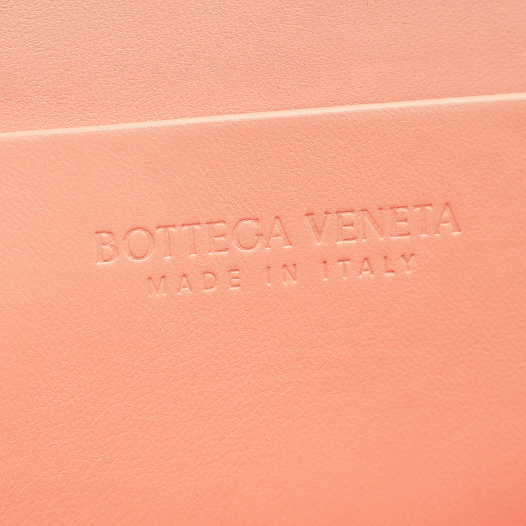 Bottega Veneta Peach Beak Triangle Small Shoulder Bag