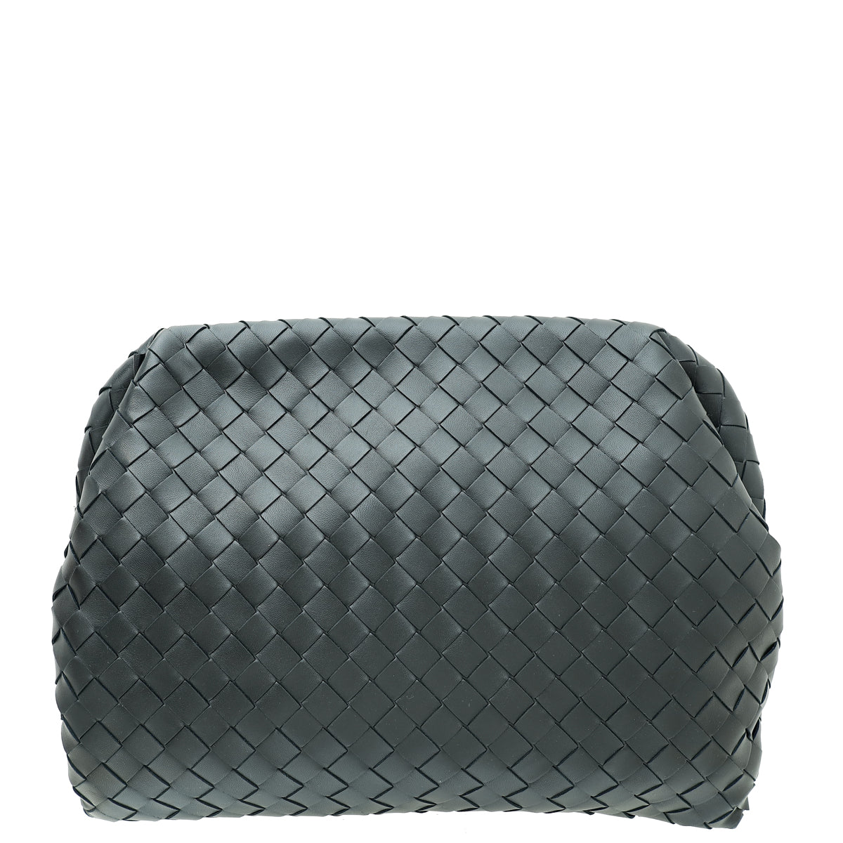 Bottega Veneta Black Intrecciato Clutch