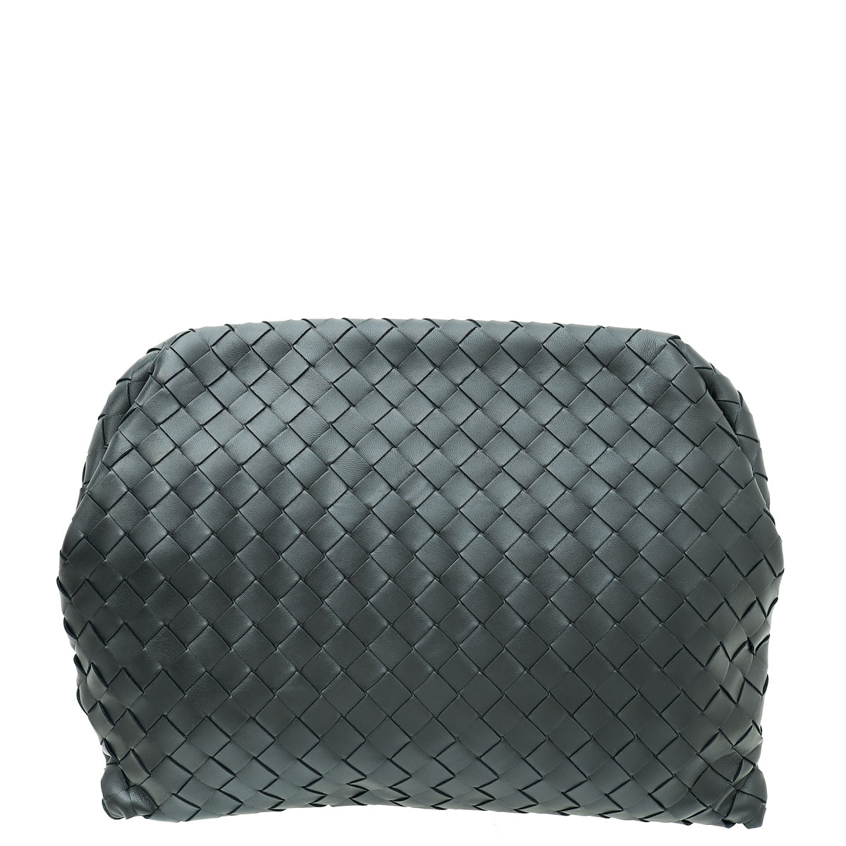 Bottega Veneta Black Intrecciato Clutch