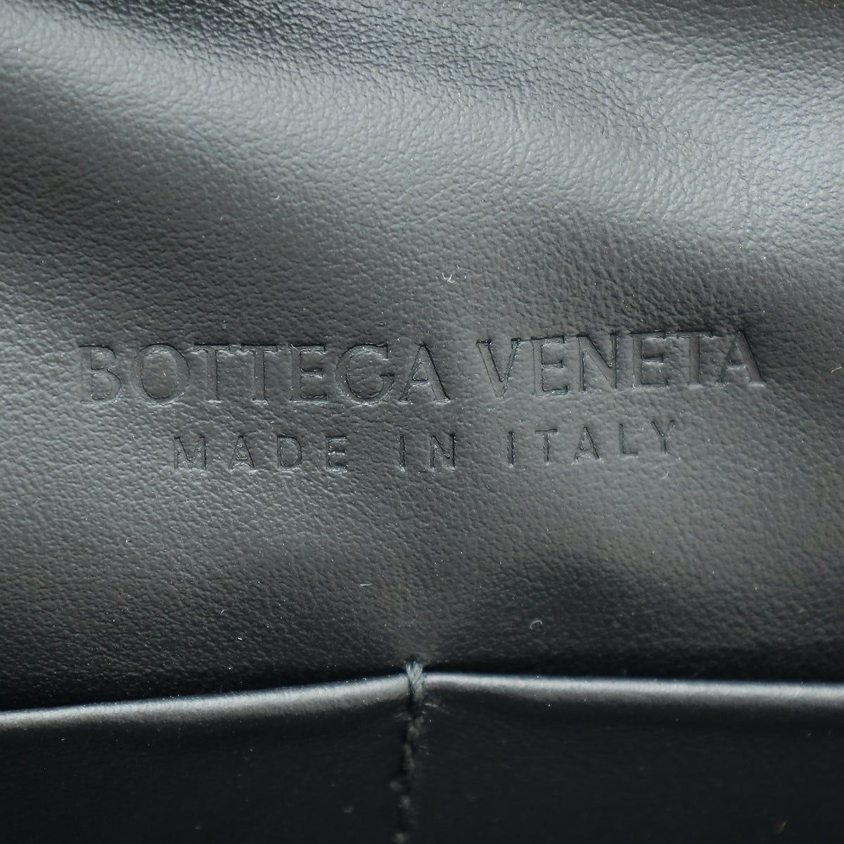 Bottega Veneta Black Intrecciato Clutch