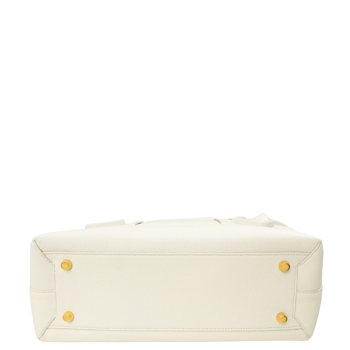 Bottega Veneta White Arco Medium Tote Bag