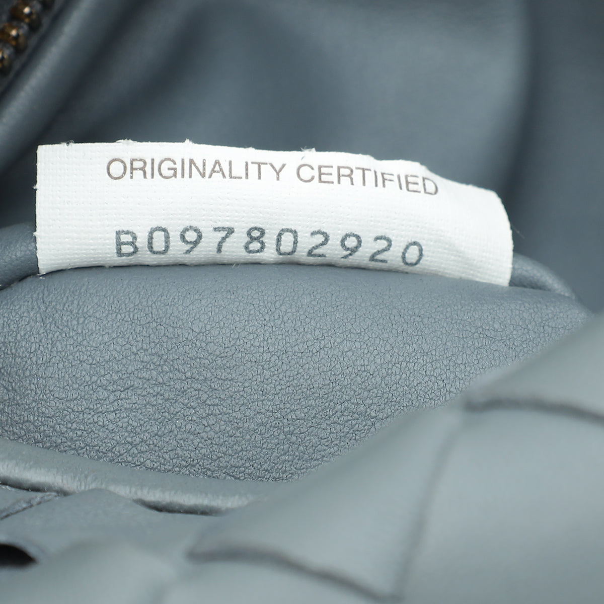 Bottega Veneta Grey Intrecciato Nappa Mini Jodie Bag