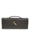 Bottega Veneta Fondant Intrecciato Nappa Long Andiamo Handle Clutch