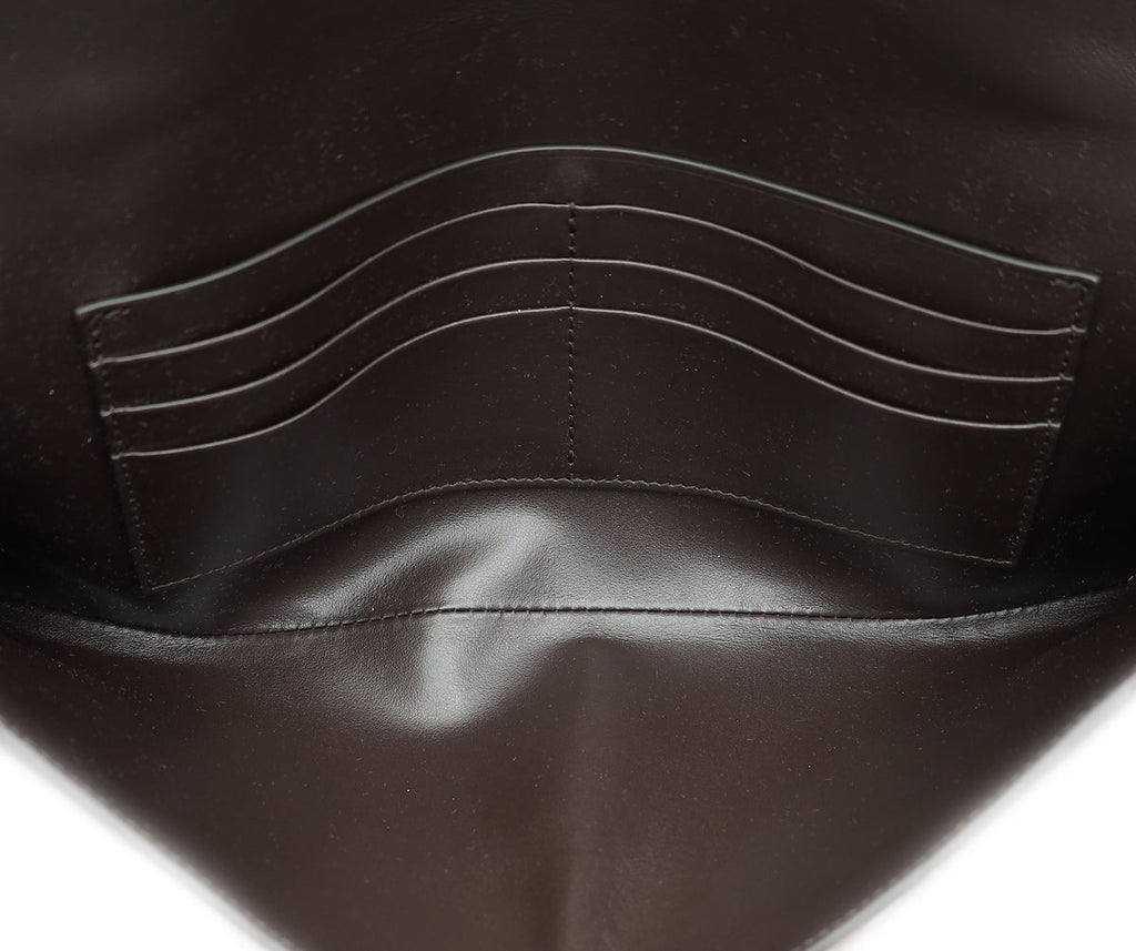 Bottega Veneta Fondant Intrecciato Nappa Long Andiamo Handle Clutch