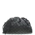 Bottega Veneta Black Intrecciato Mini Pouch