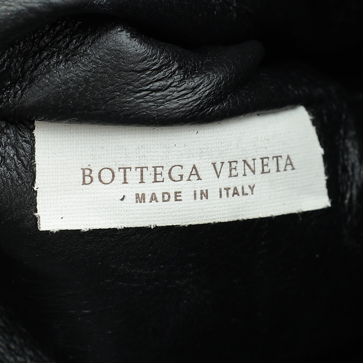 Bottega Veneta Black Intrecciato Mini Pouch