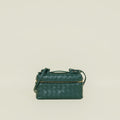Bottega Veneta Emerald Green Intrecciato Bang Bang