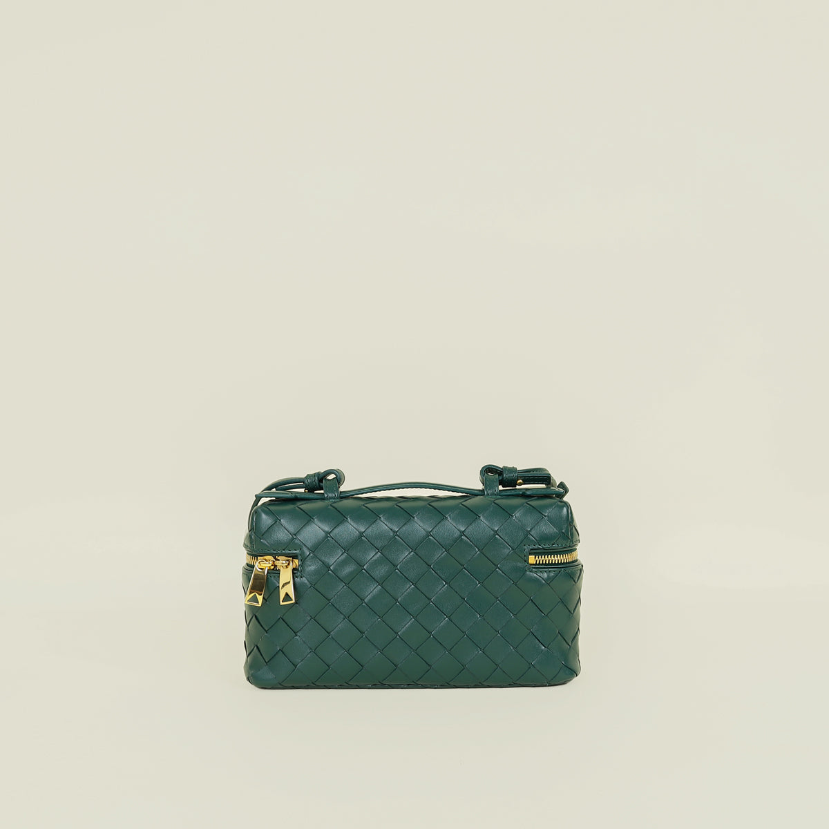 Bottega Veneta Emerald Green Intrecciato Bang Bang