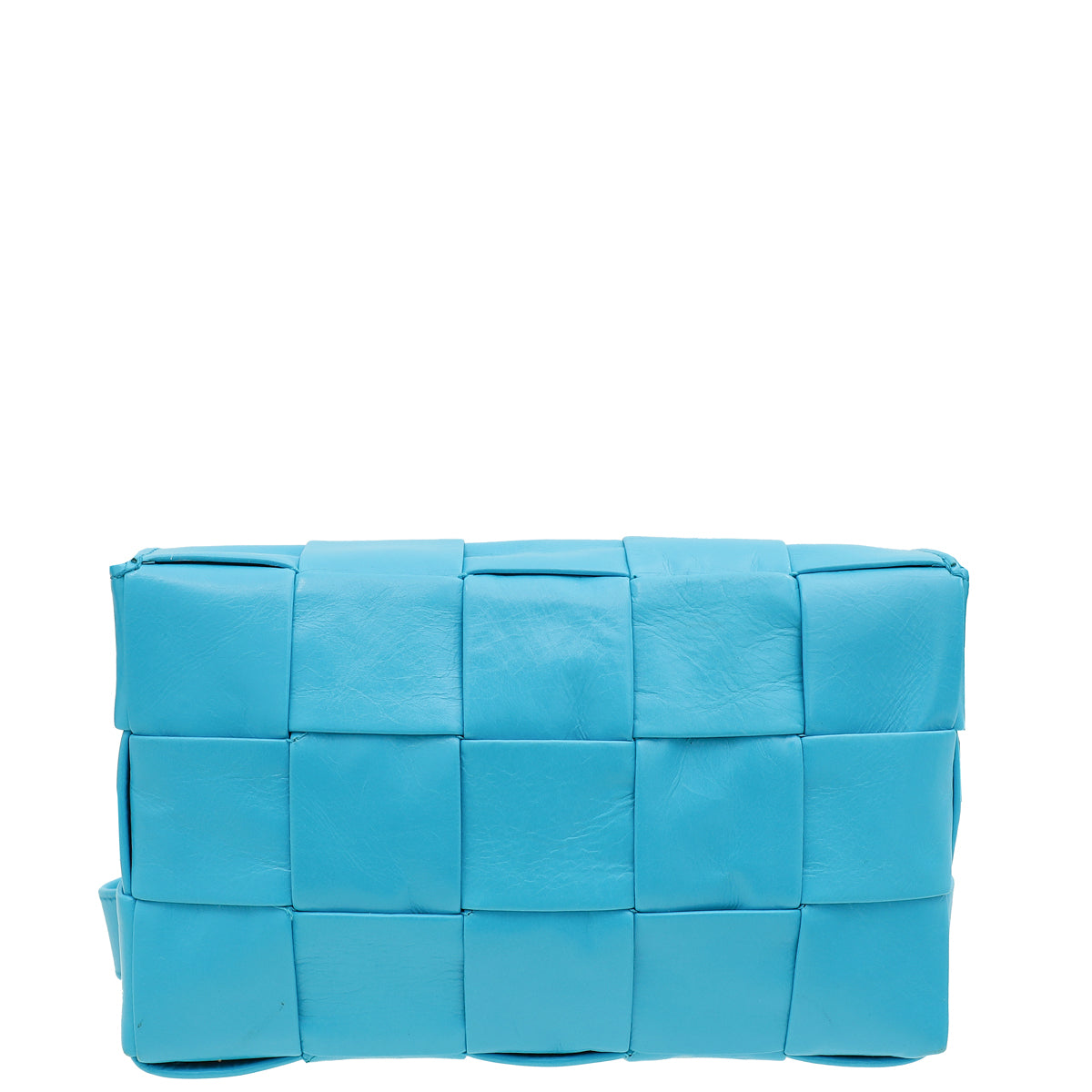 Bottega Veneta Pool Paper Intreccio Cassette Small Crossbody Bag