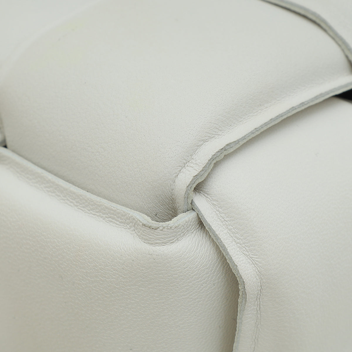 Bottega Veneta Chalk Padded Cassette Medium Bag