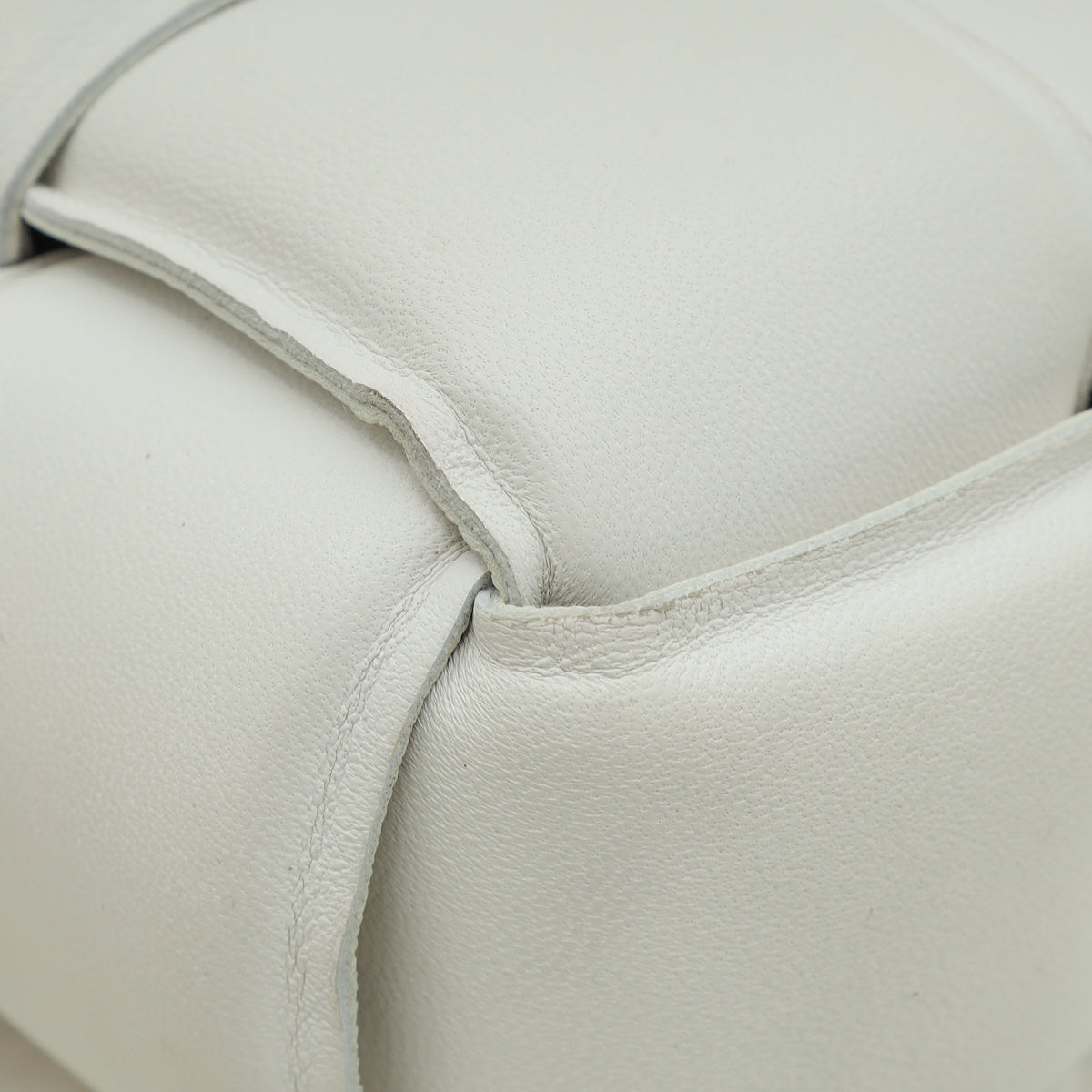 Bottega Veneta Chalk Padded Cassette Medium Bag