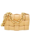 Bottega Veneta Almond Padded Chain Cassette Bag