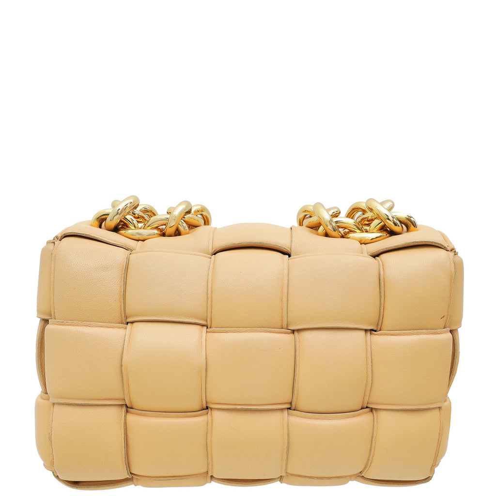 Bottega Veneta Almond Padded Chain Cassette Bag