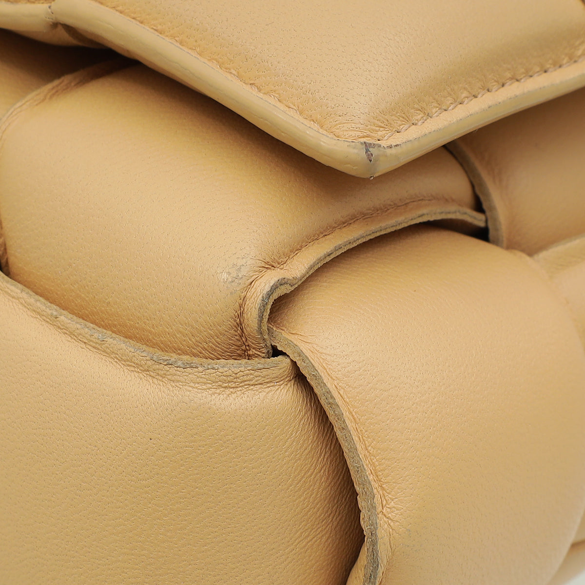 Bottega Veneta Almond Padded Chain Cassette Bag
