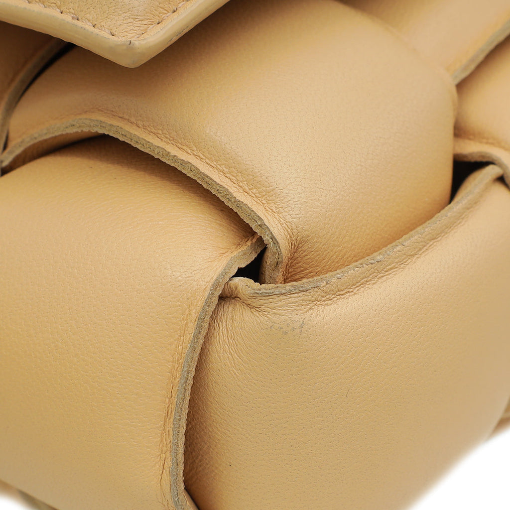 Bottega Veneta Almond Padded Chain Cassette Bag