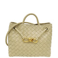 Bottega Veneta Light Butterscotch Small Andiamo Shoulder Bag