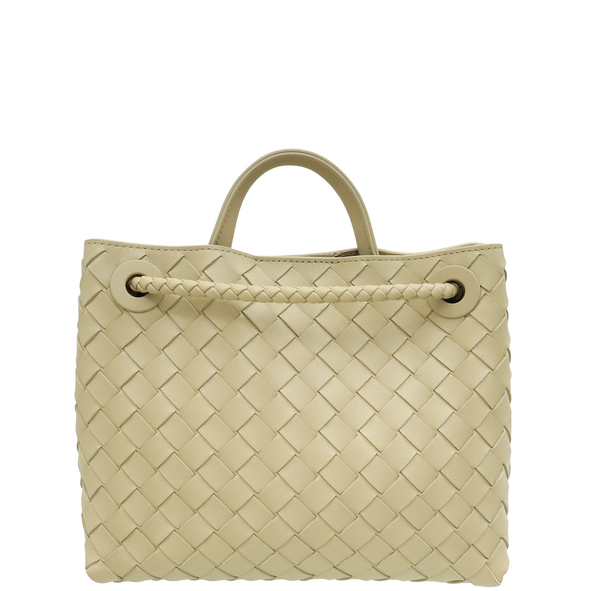 Bottega Veneta Light Butterscotch Small Andiamo Shoulder Bag