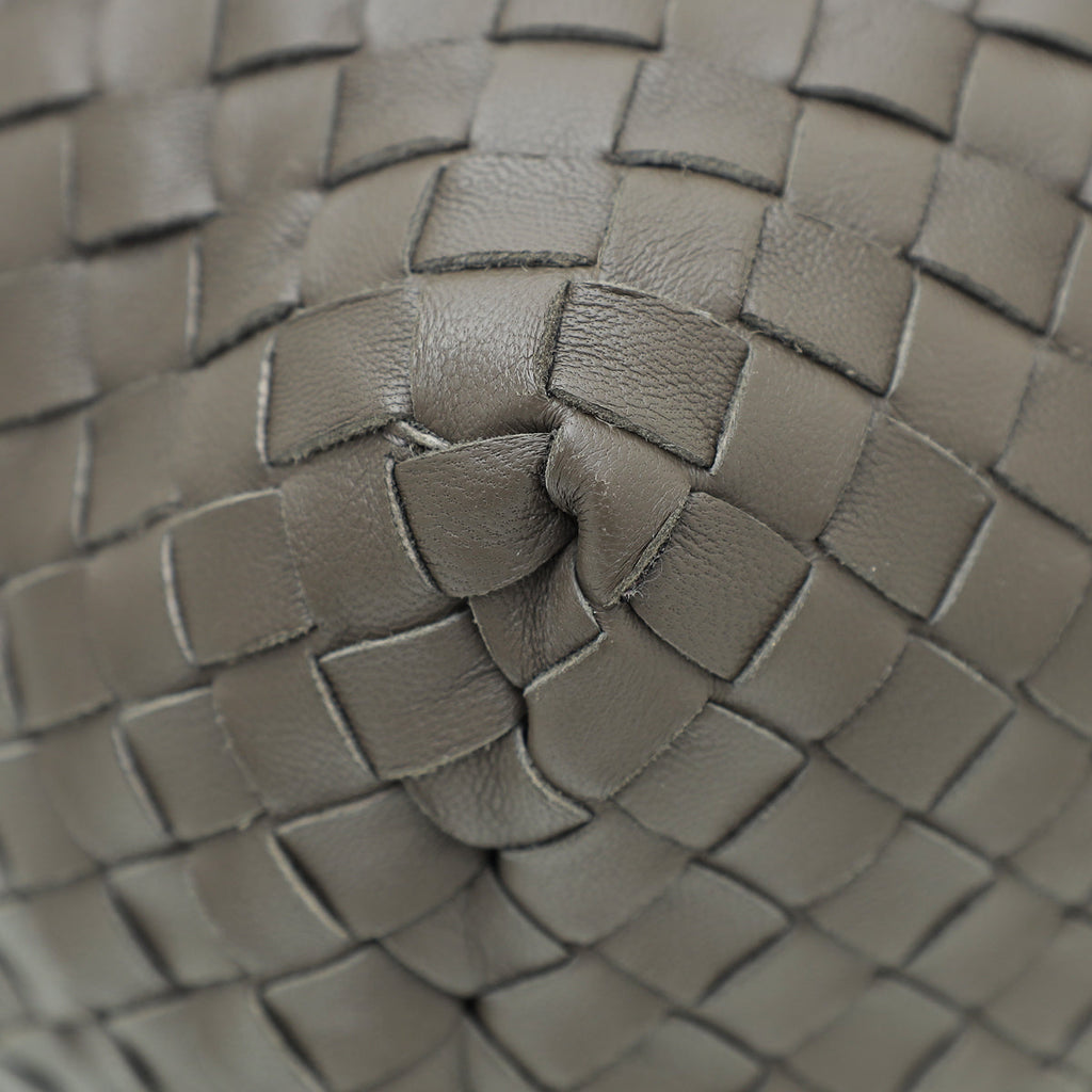 Bottega Veneta Dark Etoupe Intrecciato Classic Tote Bag