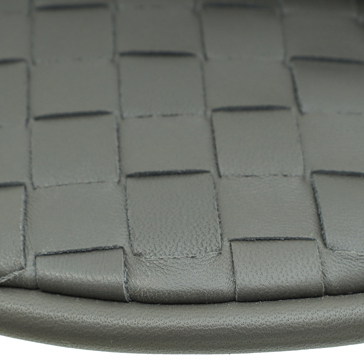 Bottega Veneta Dark Grey Intrecciato Gemelli Bag