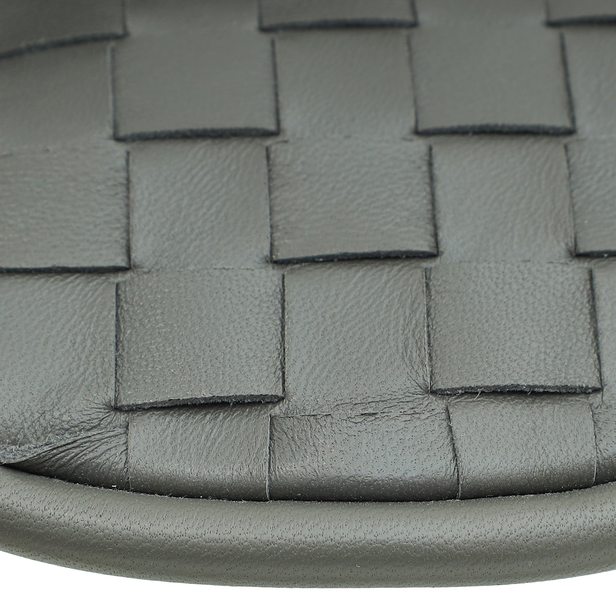 Bottega Veneta Dark Grey Intrecciato Gemelli Bag