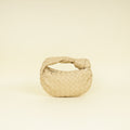 Bottega Veneta Beige Intrecciato Nappa Jodie Mini Bag