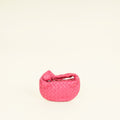 Bottega Veneta Fuchsia Intrecciato Mini Jodie Bag