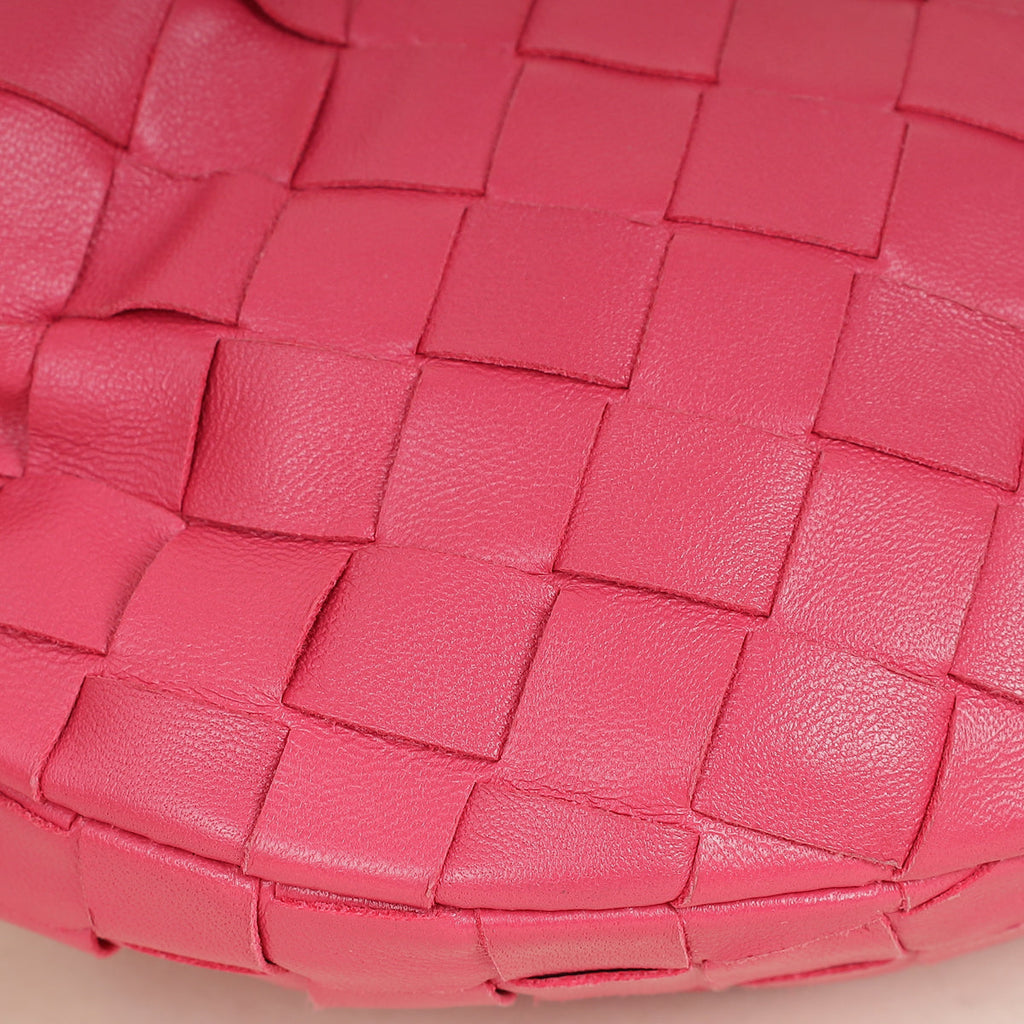 Bottega Veneta Fuchsia Intrecciato Mini Jodie Bag
