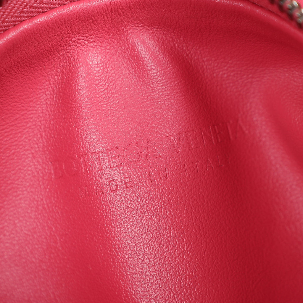 Bottega Veneta Fuchsia Intrecciato Mini Jodie Bag