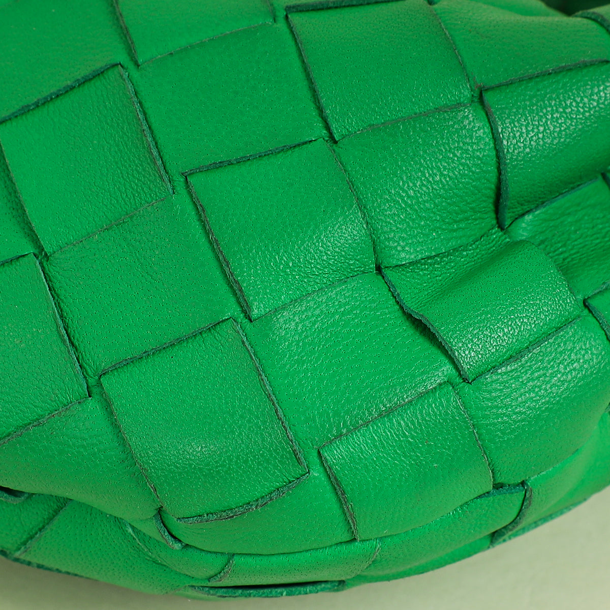 Bottega Veneta Green Intrecciato Candy Jodie Bag