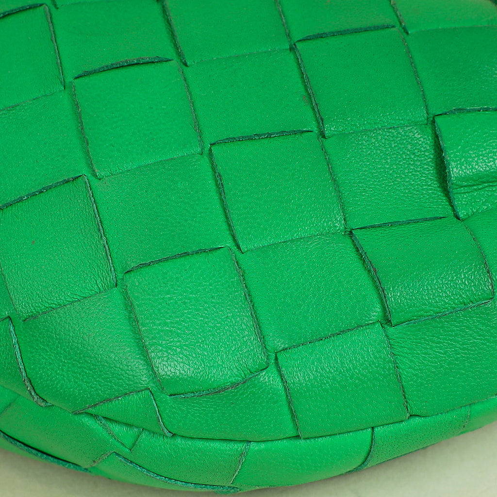 Bottega Veneta Green Intrecciato Candy Jodie Bag