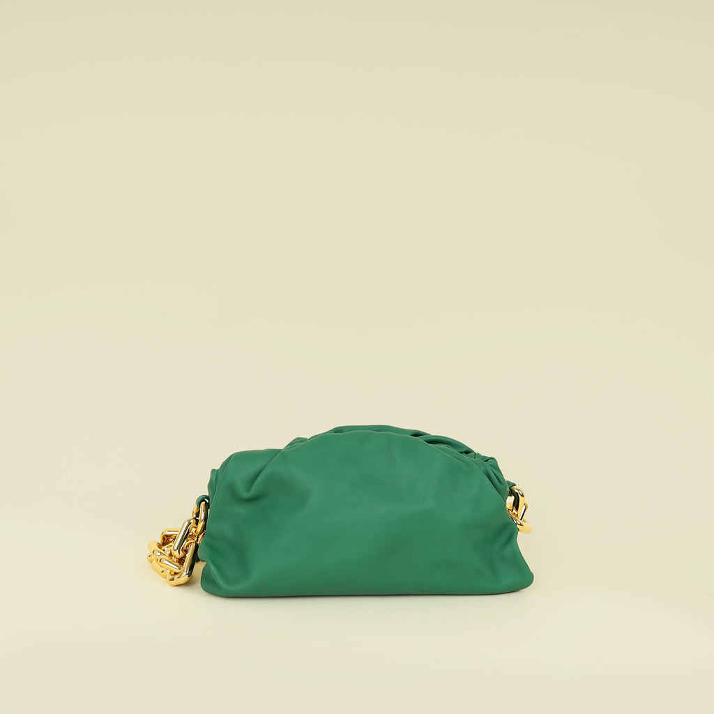 Bottega Veneta Racing Green The Pouch Chain