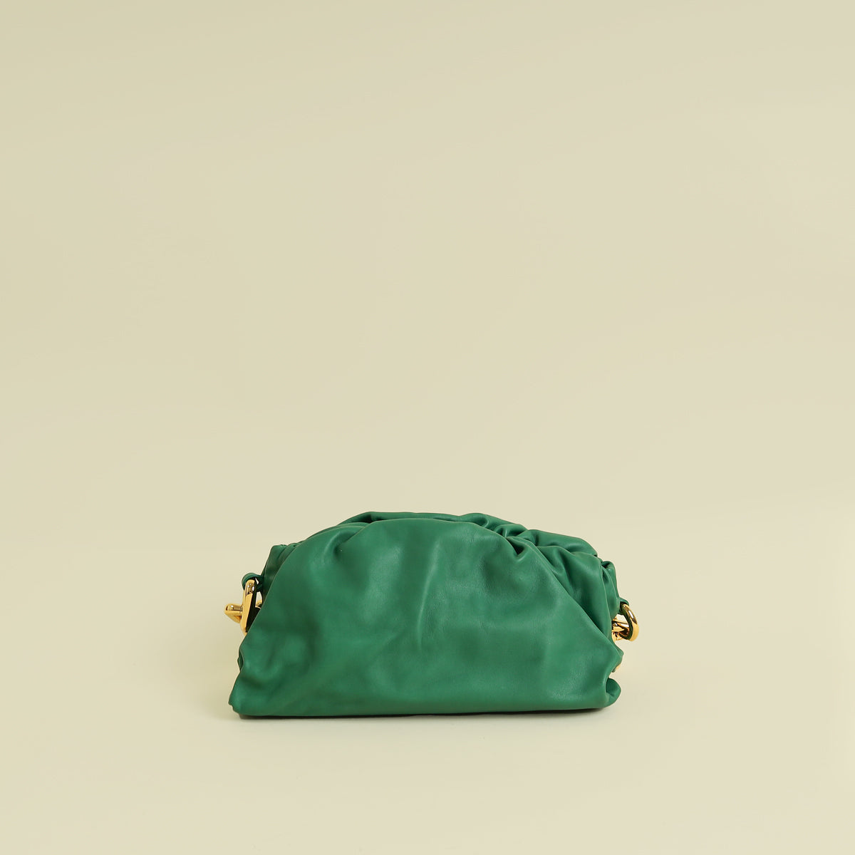 Bottega Veneta Racing Green The Pouch Chain
