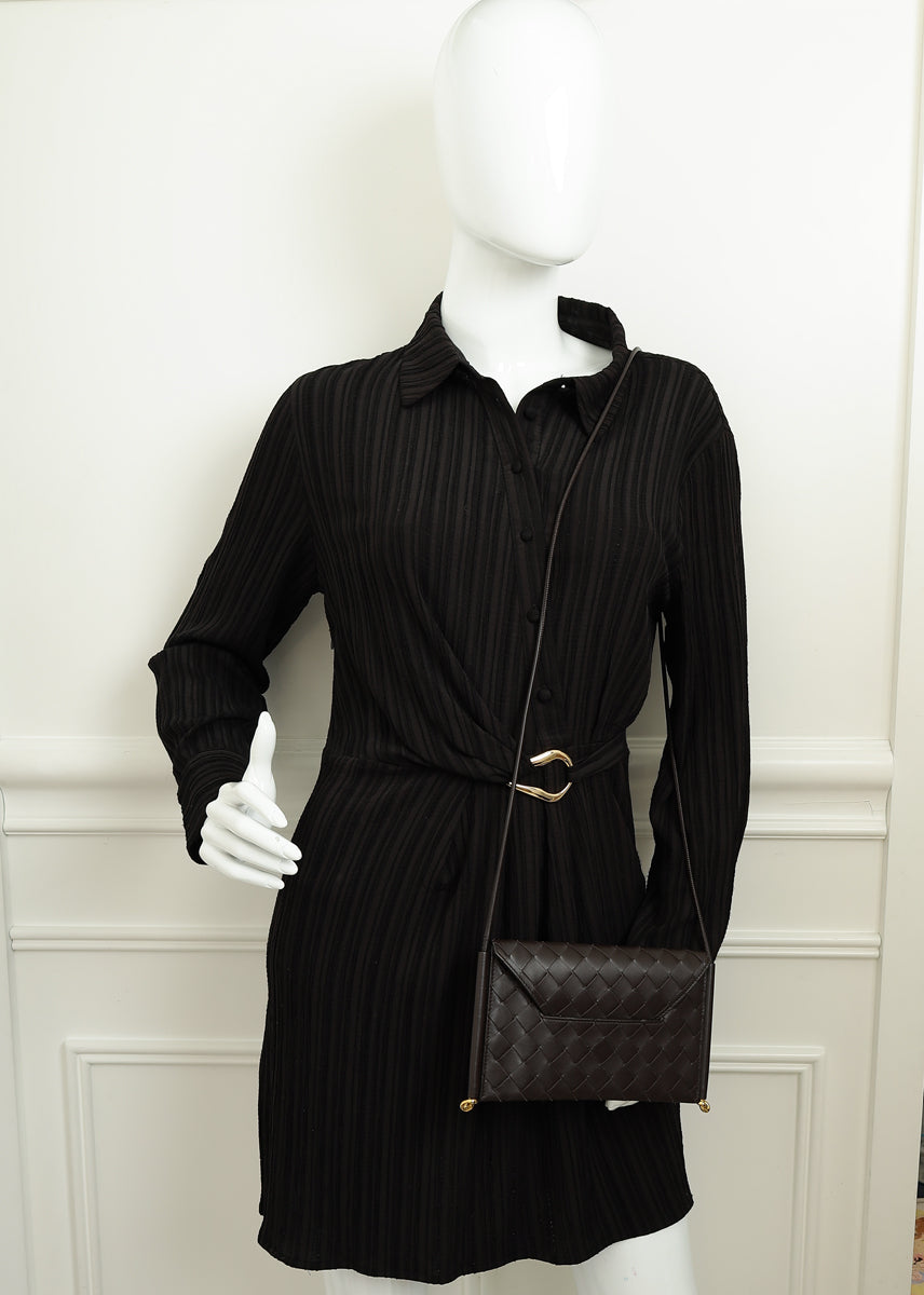 Bottega Veneta Fondant Intrecciato Solstice Phone Pouch