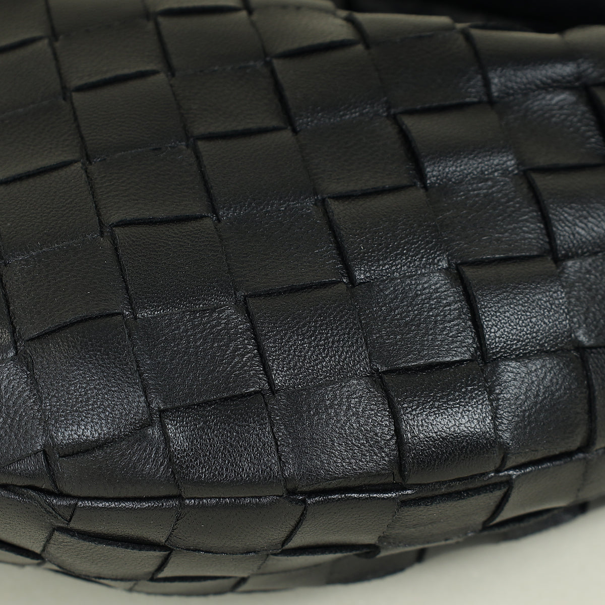 Bottega Veneta Black Intrecciato Nappa Mini Jodie Bag