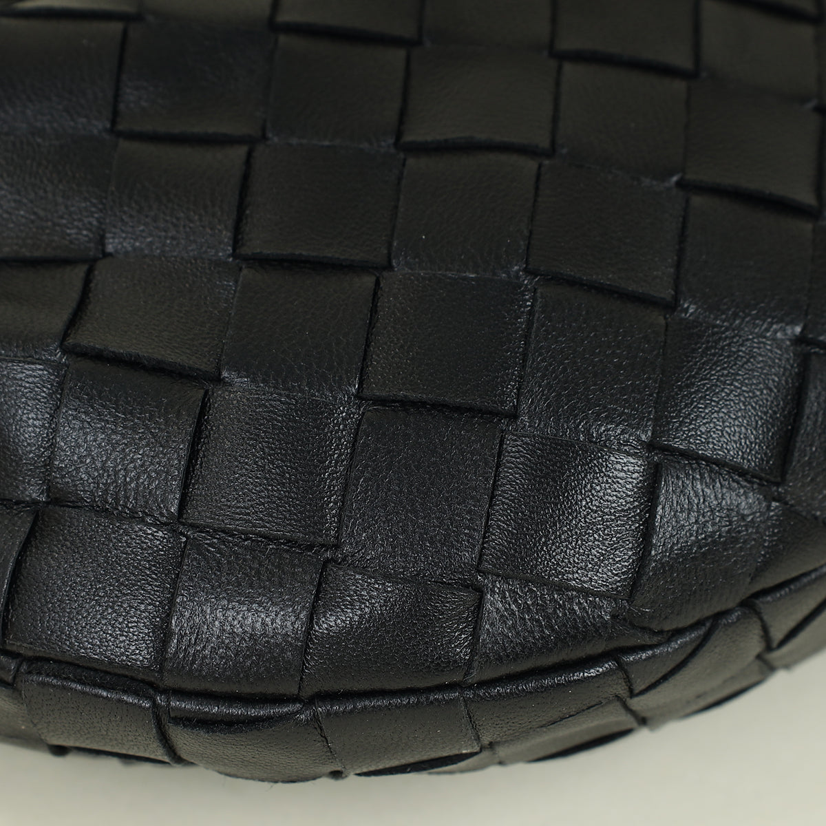 Bottega Veneta Black Intrecciato Nappa Mini Jodie Bag