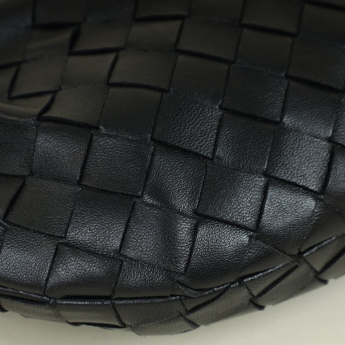 Bottega Veneta Black Intrecciato Nappa Mini Jodie Bag