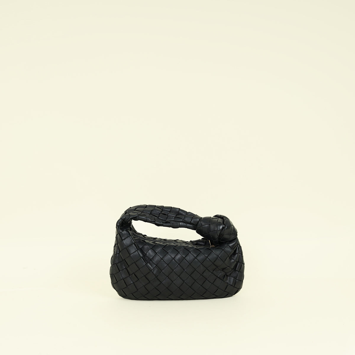 Bottega Veneta Black Intrecciato Nappa Jodie Mini Bag