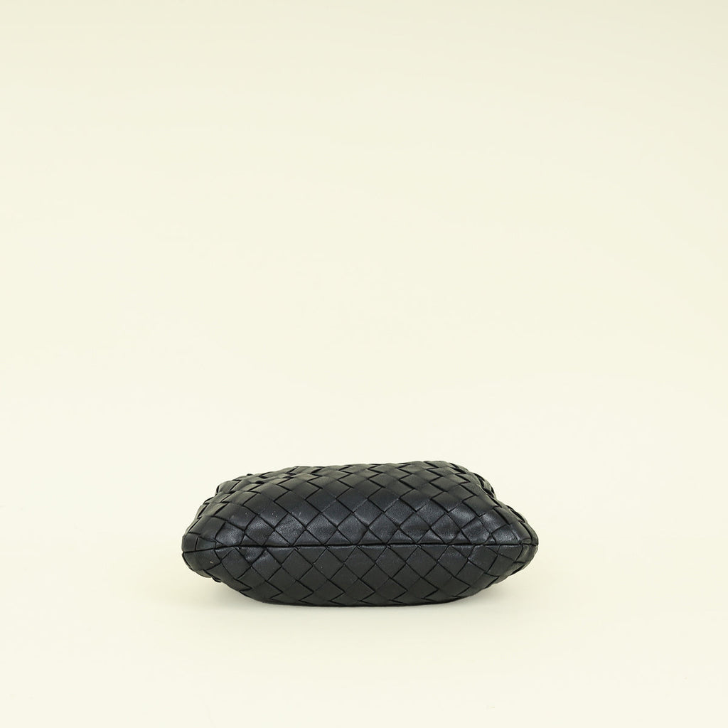Bottega Veneta Black Intrecciato Nappa Jodie Mini Bag