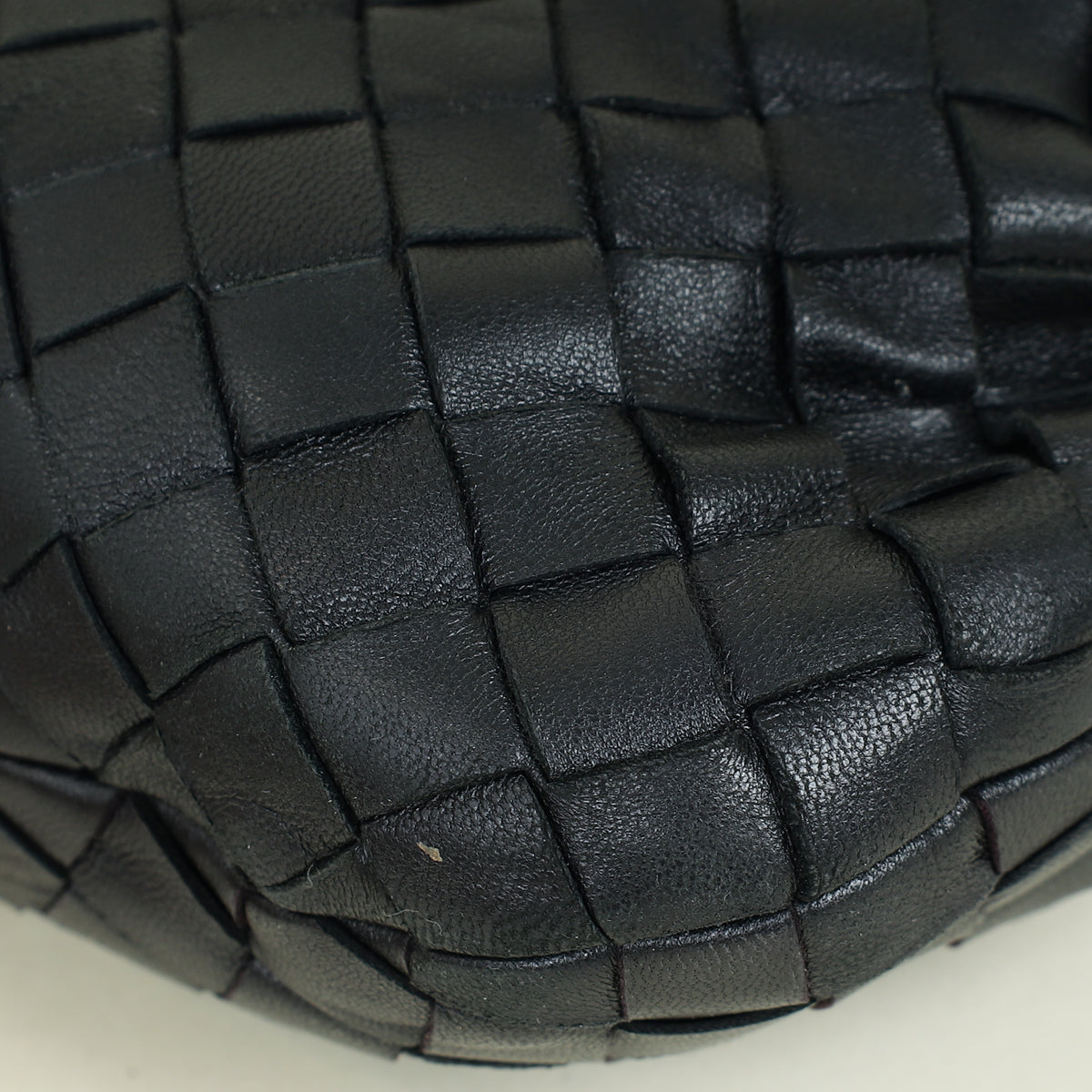 Bottega Veneta Black Intrecciato Nappa Jodie Mini Bag