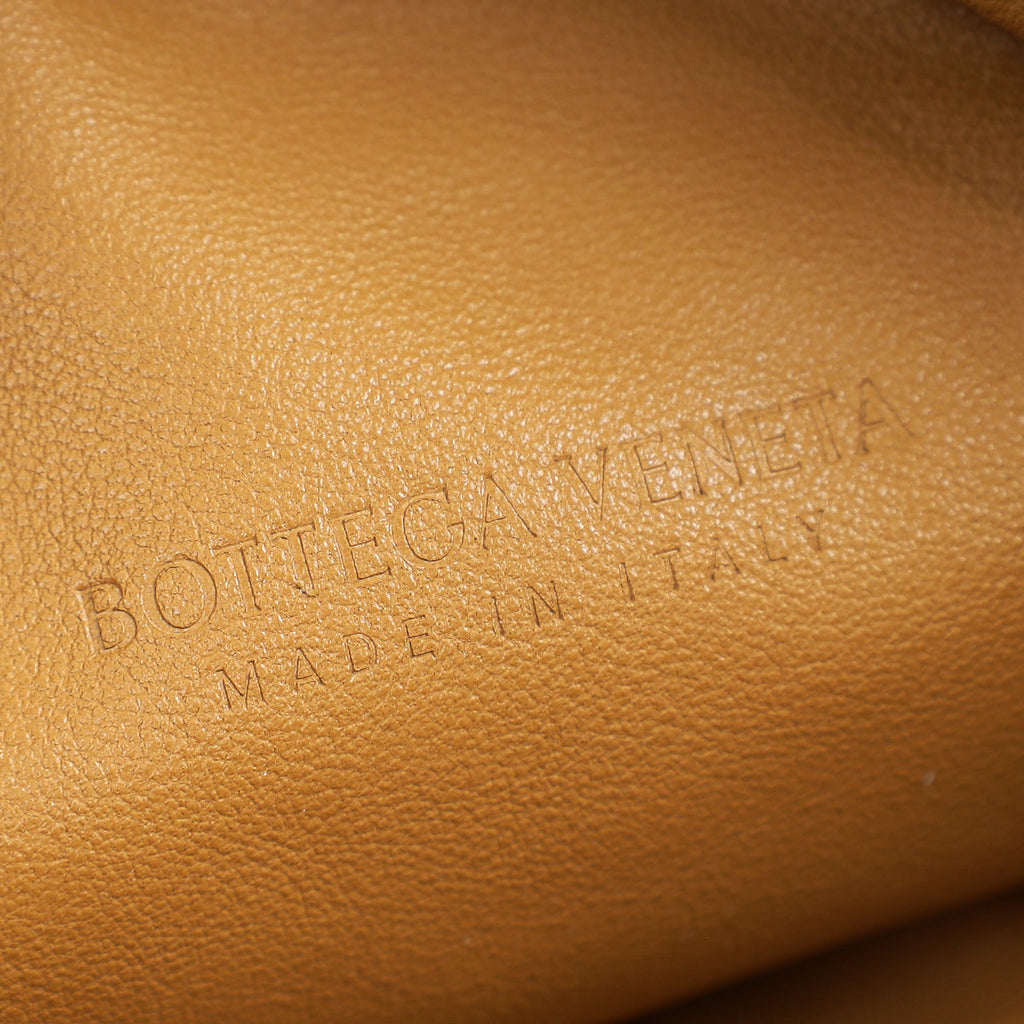 Bottega Veneta Camel Intrecciato Nappa Jodie Small Bag
