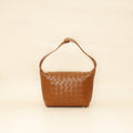 Bottega Veneta Brown Intrecciato Nappa Mini Wallace Bag