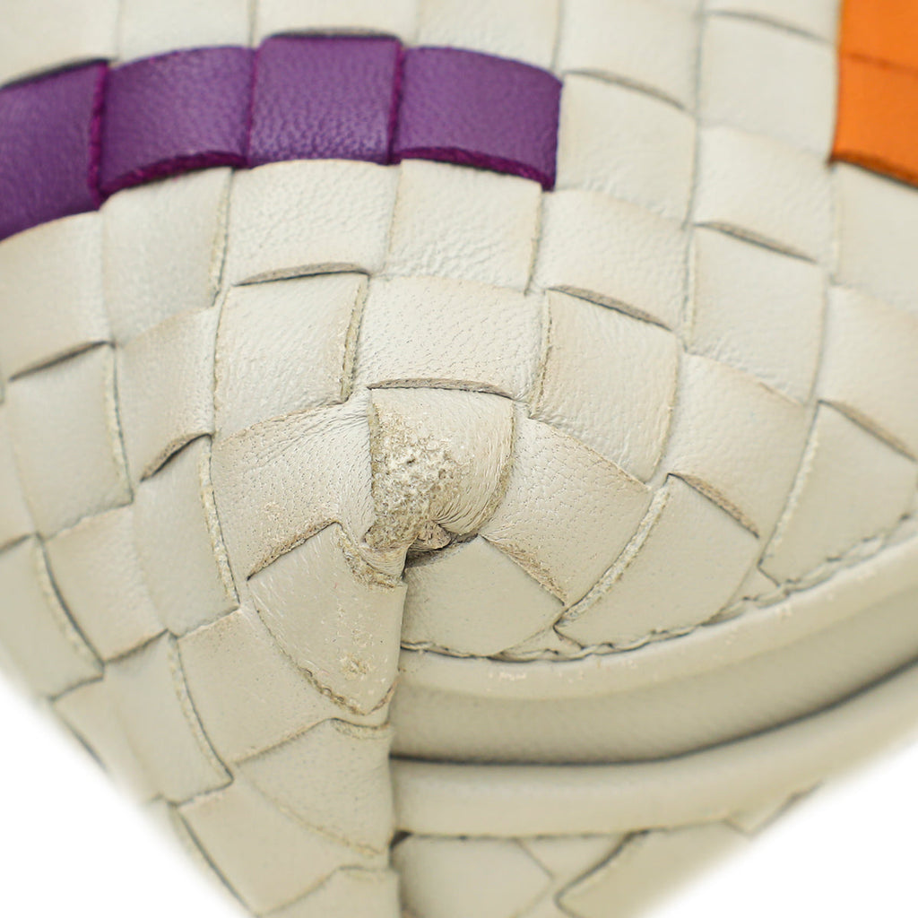 Bottega Veneta Multicolor Intrecciato Nappa Nodini Crossbody Bag